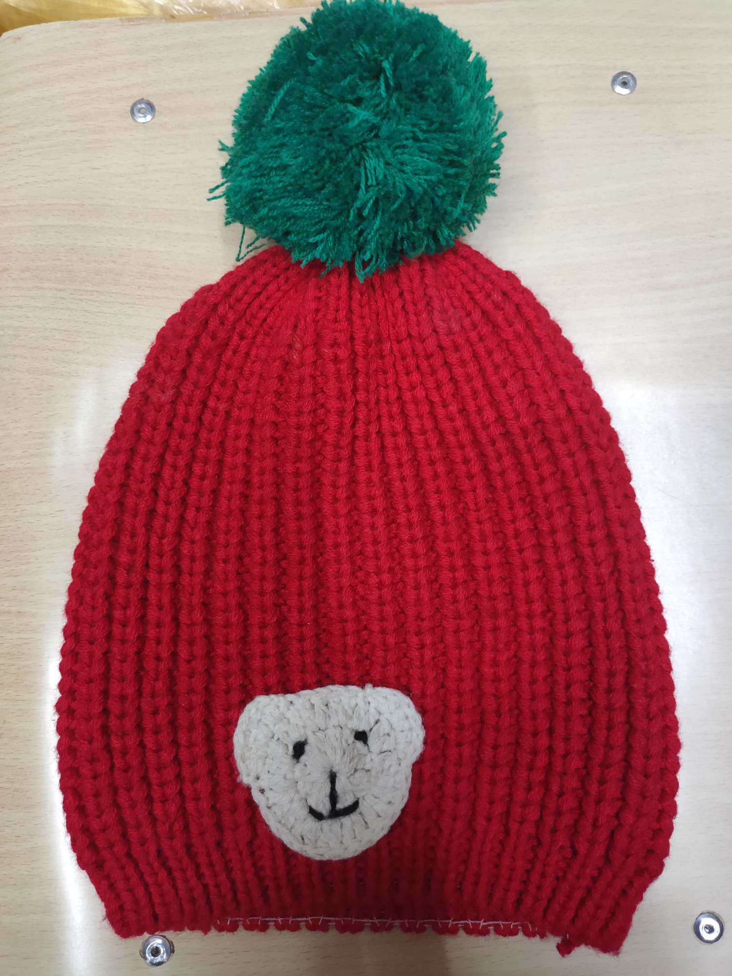 Children's Handmade Bear Hat Girl