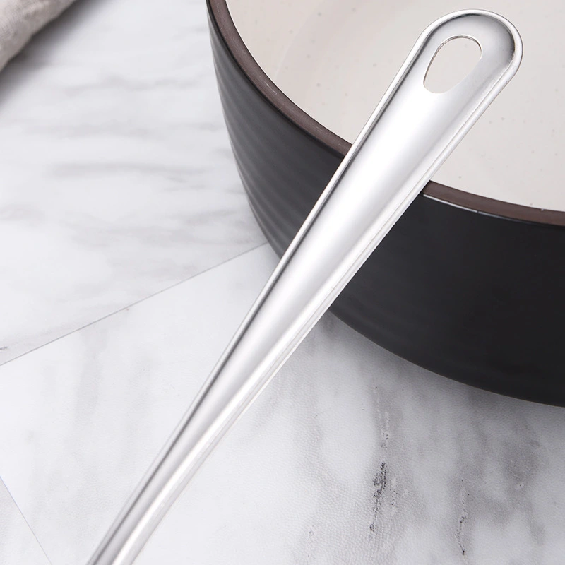 Factory direct sales of non-magnetic stainless steel household net oil leakage grid soy milk and juice filter spoons, baking tools, flour sieves detail image 3