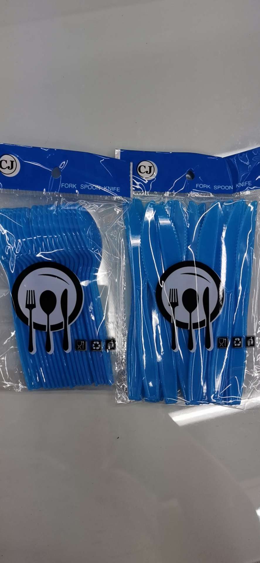 Plastic Knife, Fork And Spoon details Picture