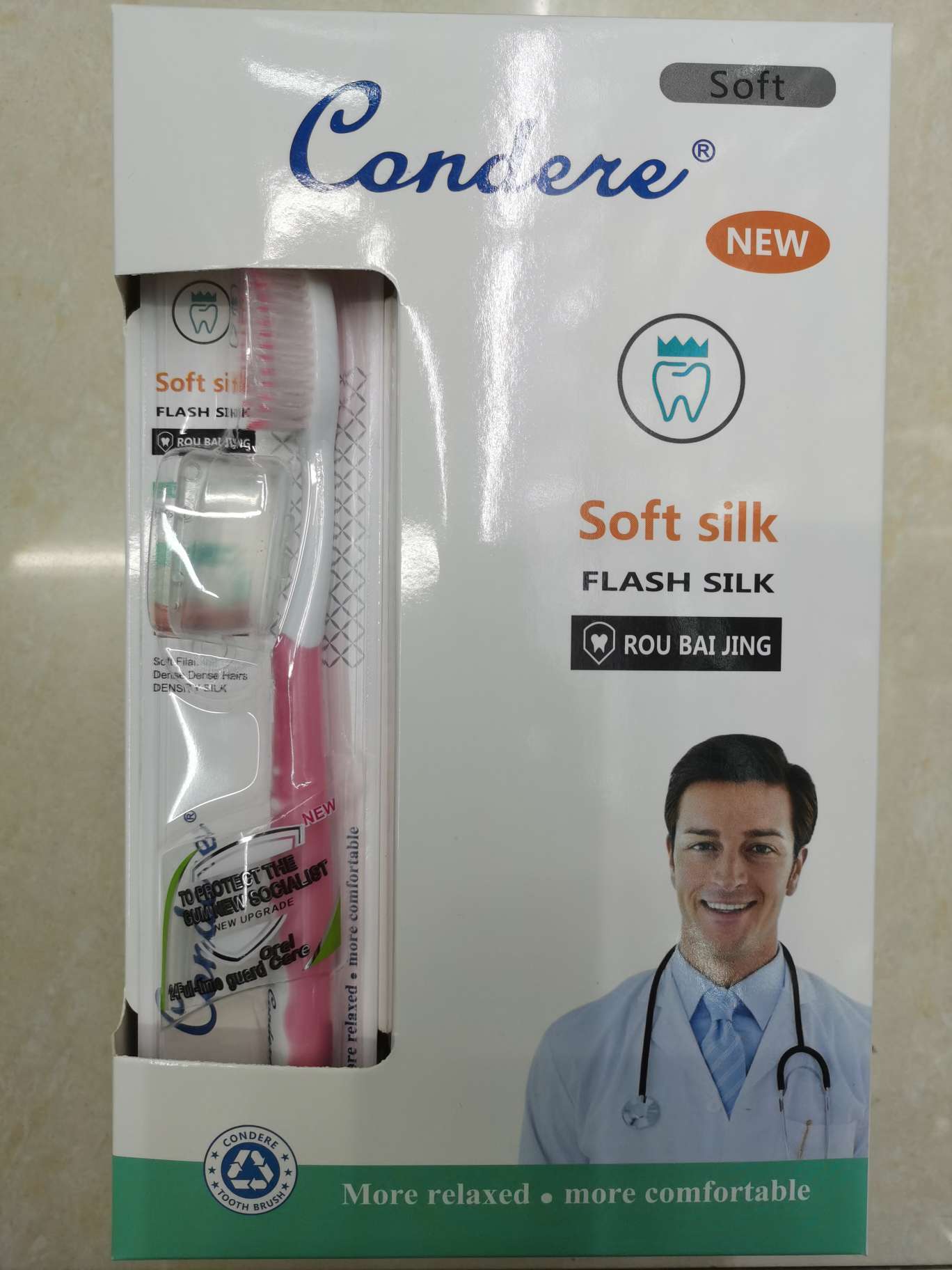 Exportar a los Estados Unidos comercio exterior CANDEIE tooth brush soft hair protective gengival tooth brush para adultos 12 PCS paquete familiar