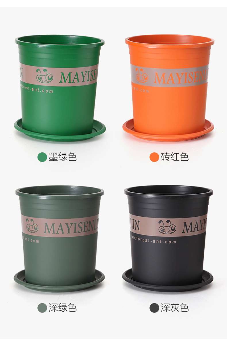 博馨花盆塑业厂家直销加仑盆塑料花盆详情图1