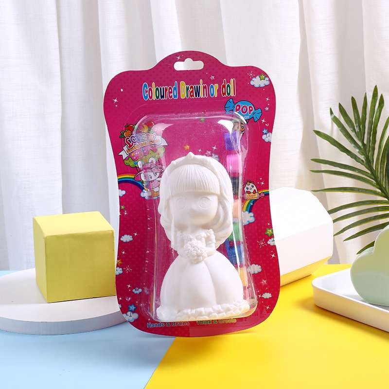 Medium-sized enamel-lined painted suction card Item Picture