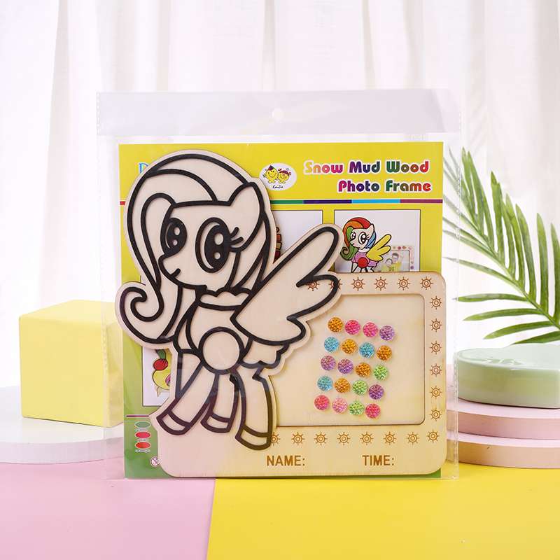 环保相框雪花泥画详情图6