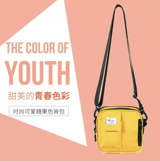 Candy color bag cross-body bag mobile phone bag thumbnail