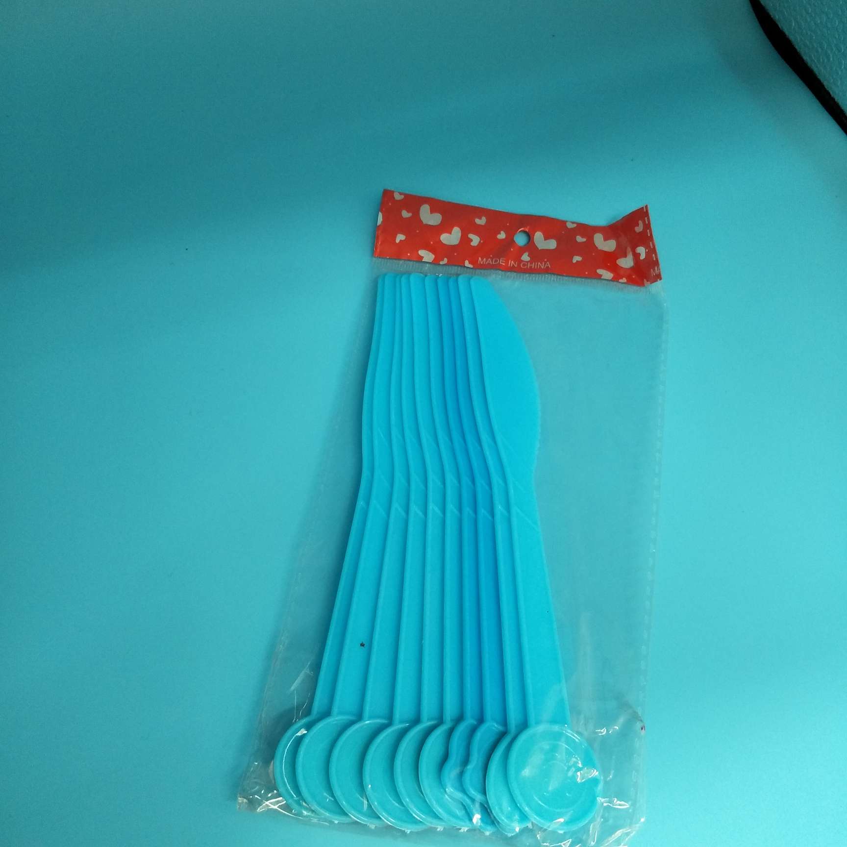 Cartoon Knife, Fork And Spoon Application Scenario