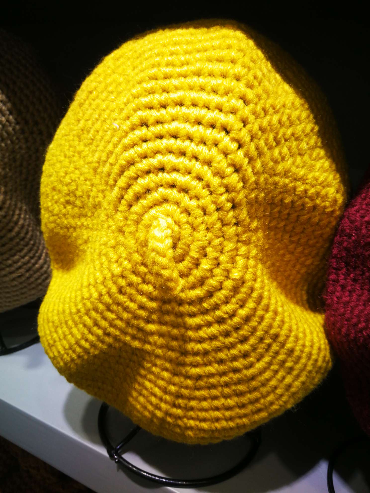 Yellow Knit Hat