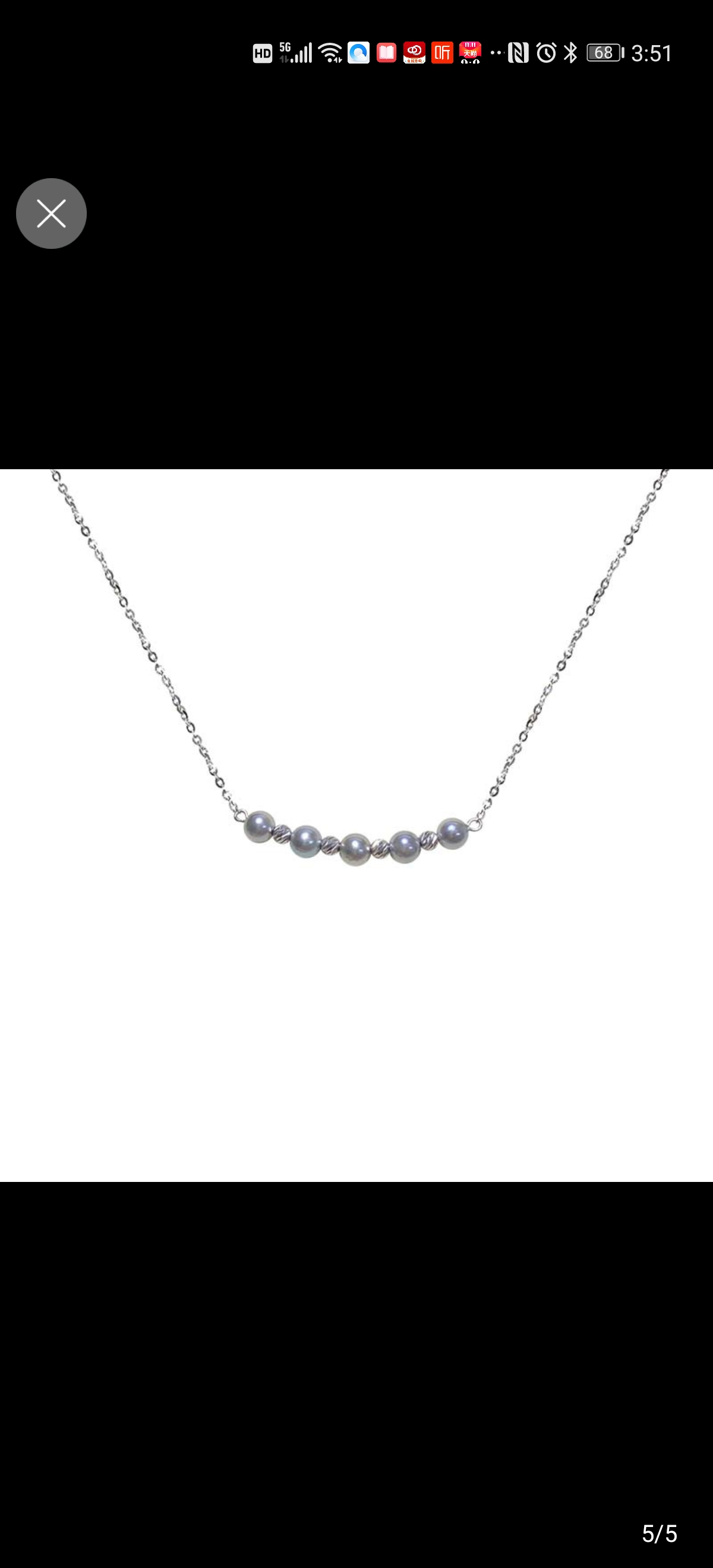 Pearl necklace. It's a fairy necklace