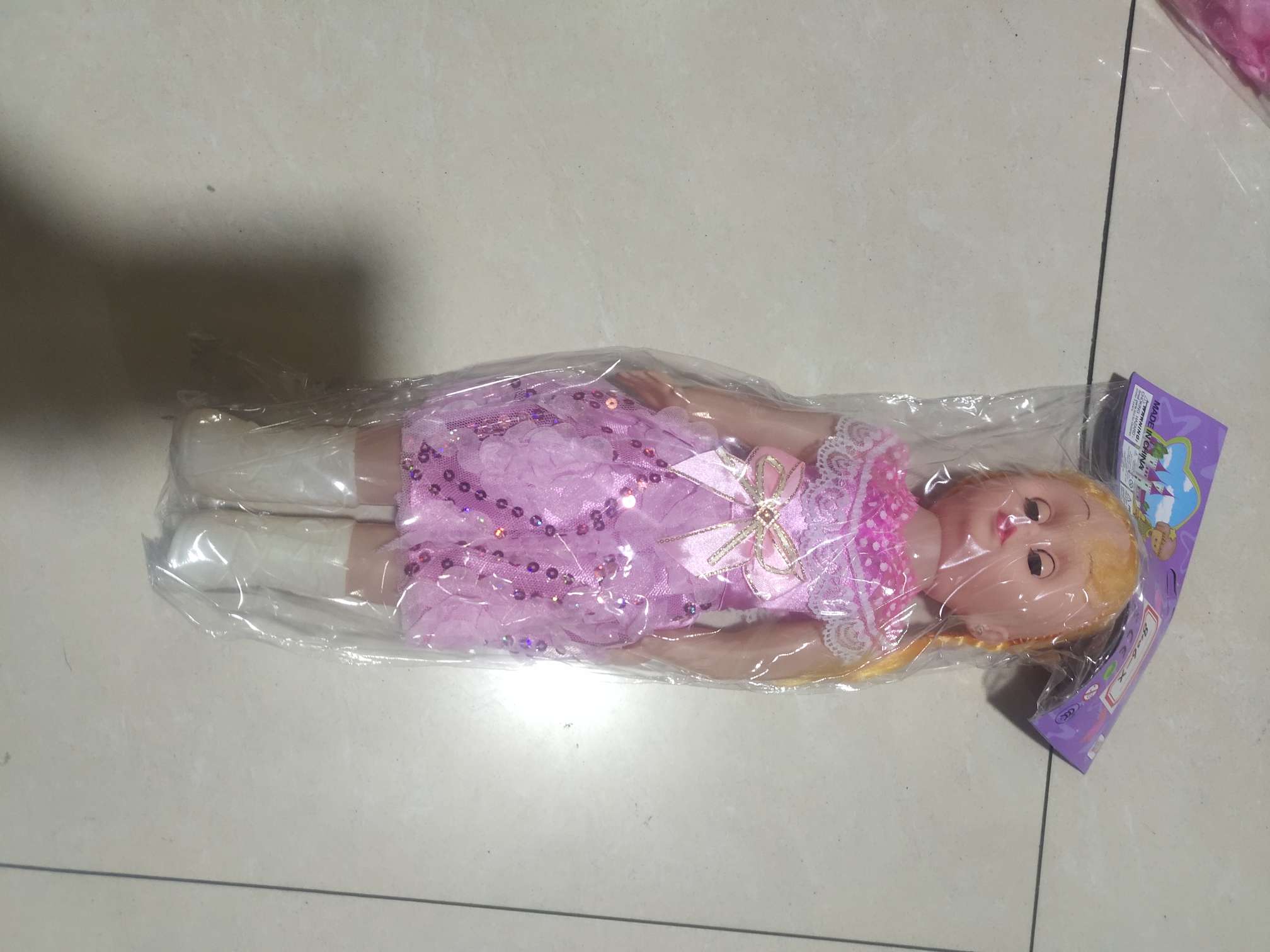 18寸肥童小女孩芭比娃娃玩具批发