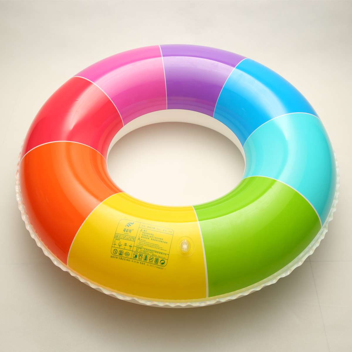 Rainbow Swimming Ring (4Th Generation) Specification drawing