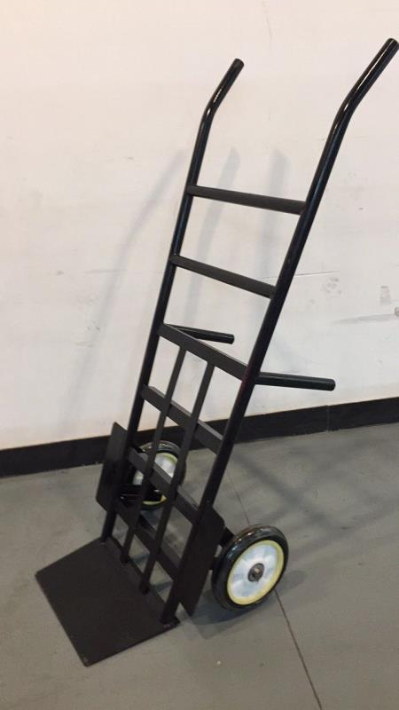 Thickened Steel Steel Plate Triangle Iron Warehouse Logistics Trolley Push Truck Flat Car Logistics Transport Car Tiger Car Item Picture