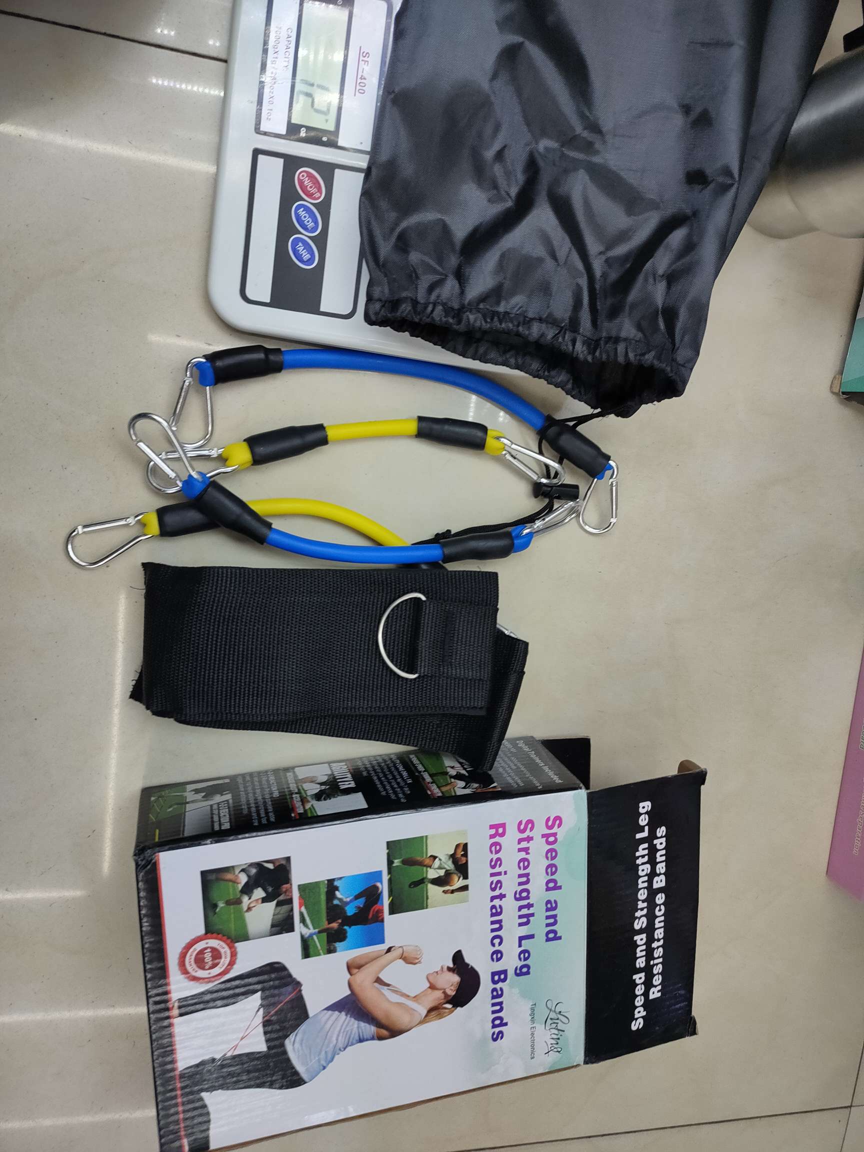 女生拉腿健身带 拉力带详情图8