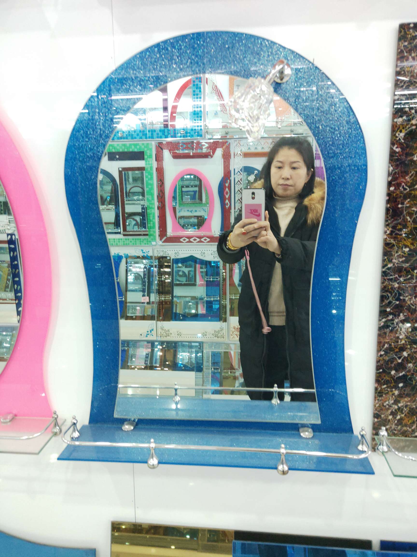 新款镜子产家直销玻璃浴室镜