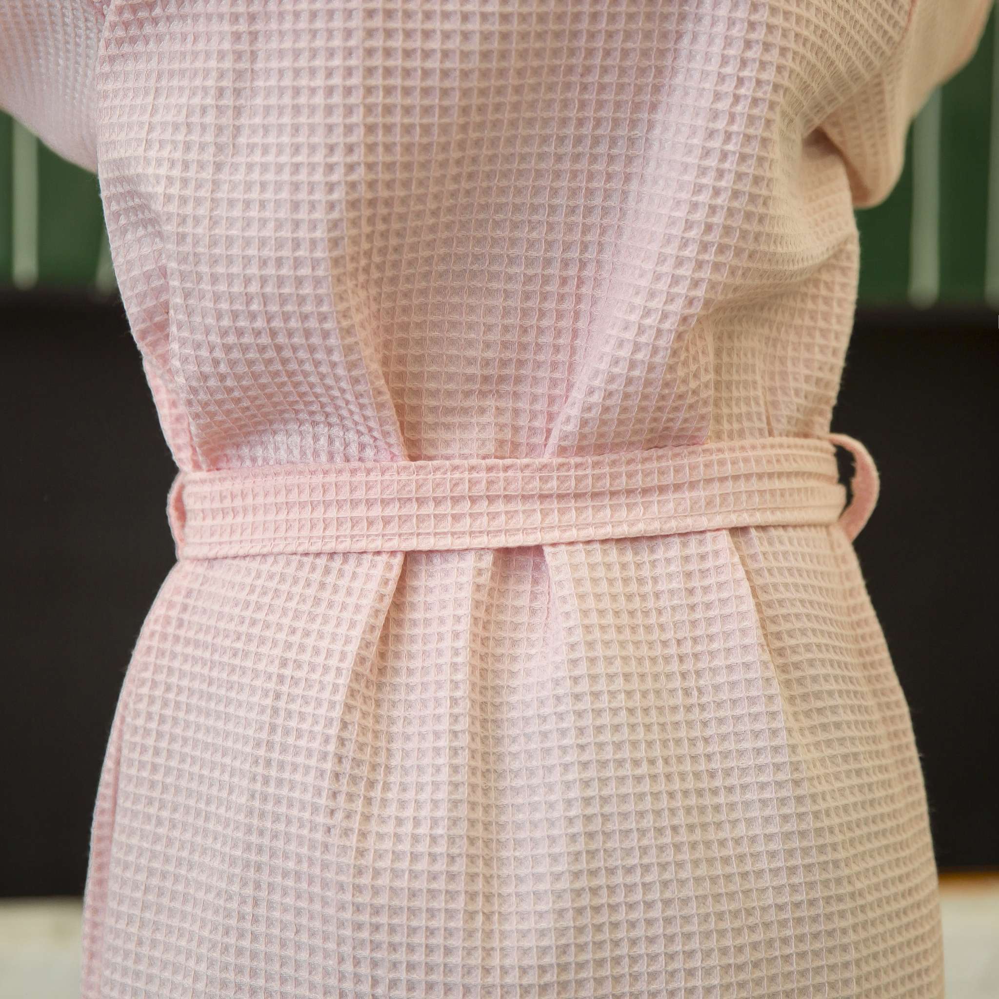 Factory Direct Waffle Adult Bathrobe Pajamas Cotton Women's Winter Padded Nightgown undefined