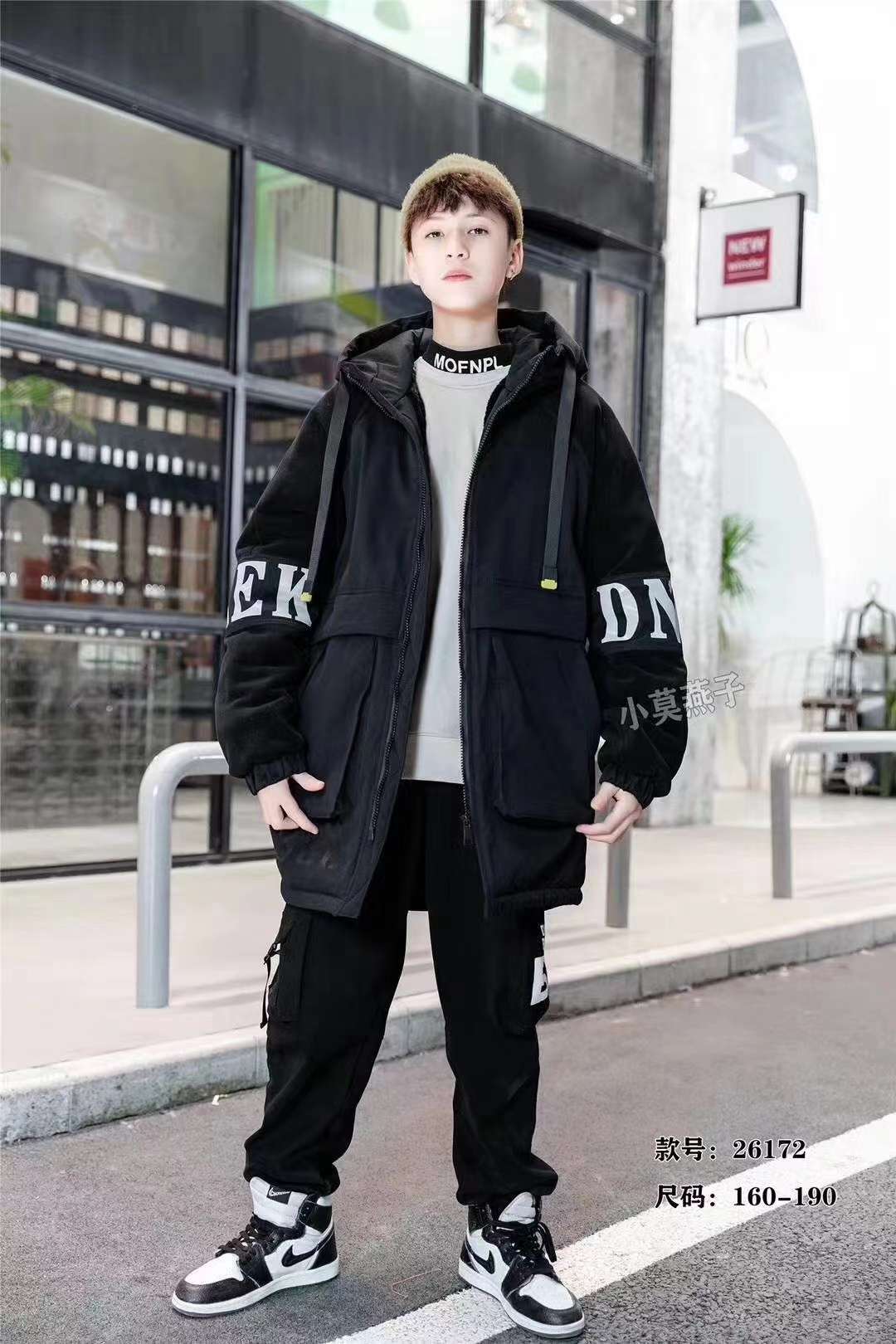 加绒外套