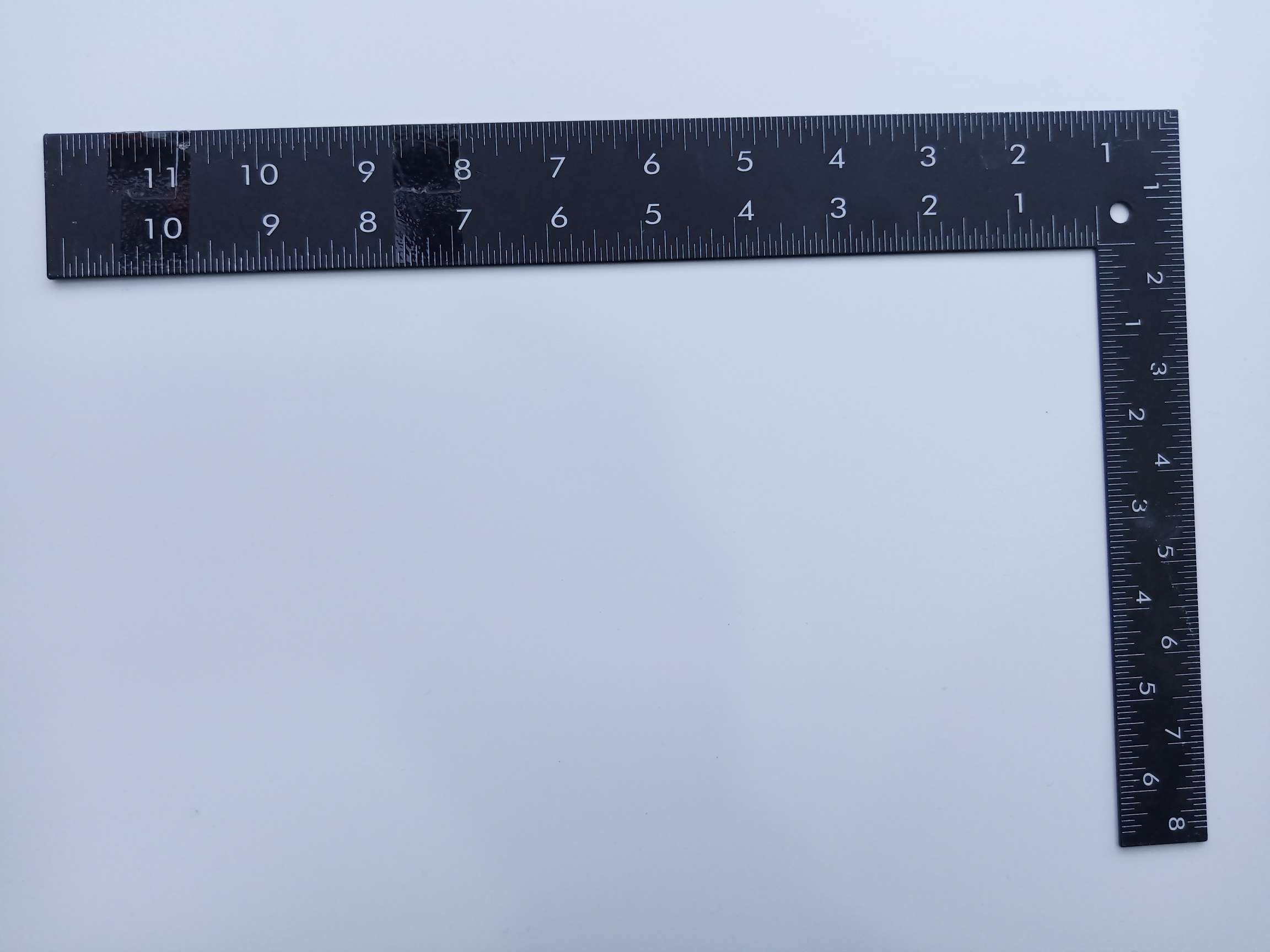 Steel right Angle crutch 12 inches