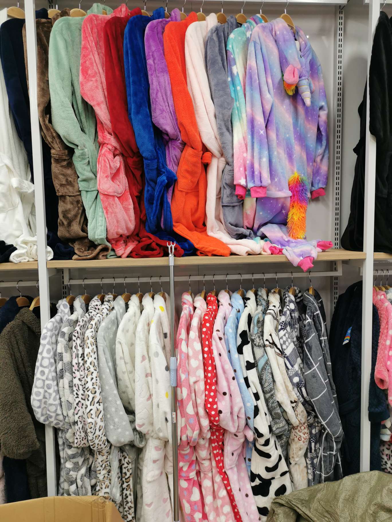 Flannel Adult Printed Pajama Bathrobe Factory Direct Selling High Quality Bathrobe details Picture