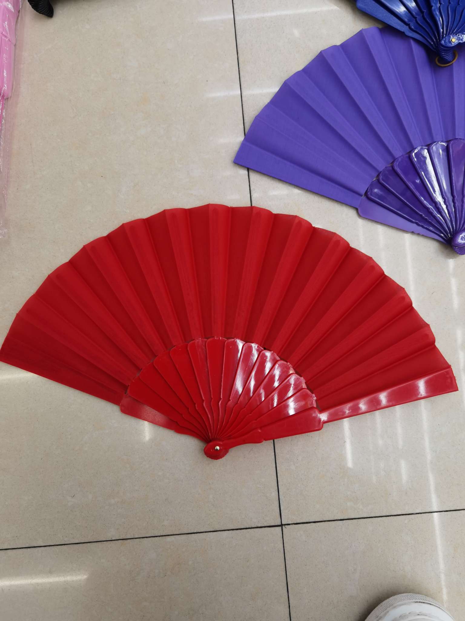 塑料平板扇子详情图4