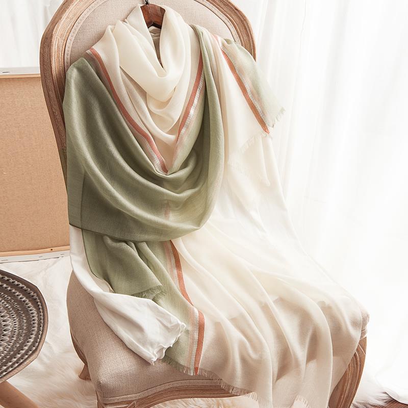 时尚围巾女士冬季丝巾10图