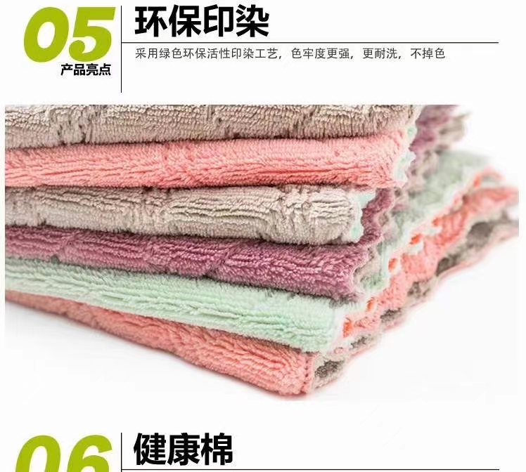 Direct sales of Caixing oil-removing dishcloths from the manufacturer Application Scenario