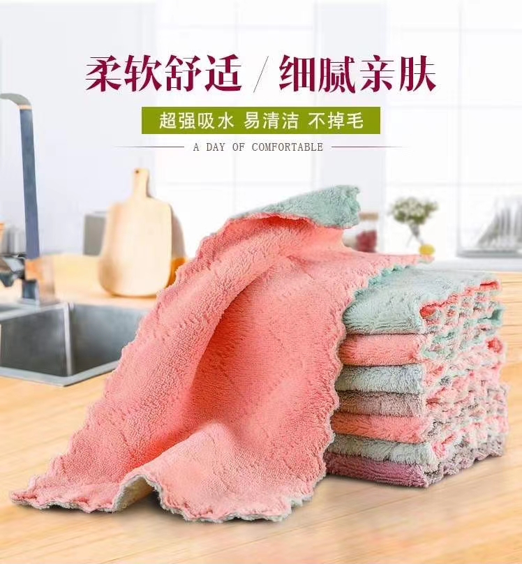 Direct sales of Caixing oil-removing dishcloths from the manufacturer