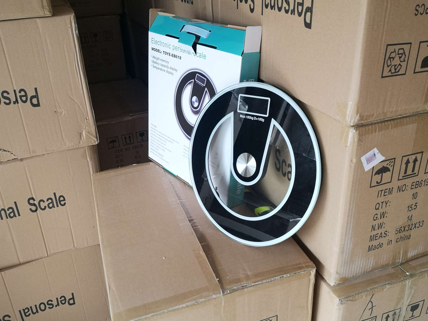 玻璃称，健康称QR828细节图