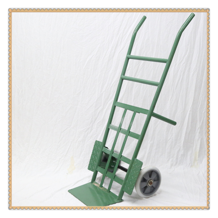 Thickened Steel Steel Plate Triangle Iron Warehouse Logistics Trolley Push Truck Flat Car Logistics Transport Car Tiger Car undefined