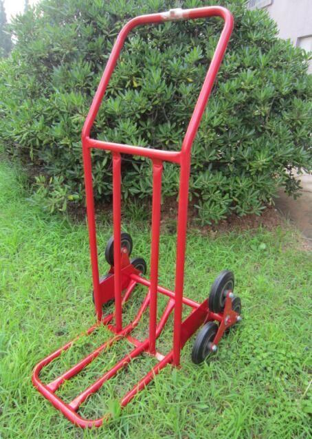 Six Wheels Plus Length Stair Moving Truck Tiger Truck Cargo Moving Truck Trolley Thickened Iron Plate Round Tube High-Quality Bearing Heavy Duty Nylon Casters Tiger Truck Trolley Oil Drum Car Pushing Cloth undefined
