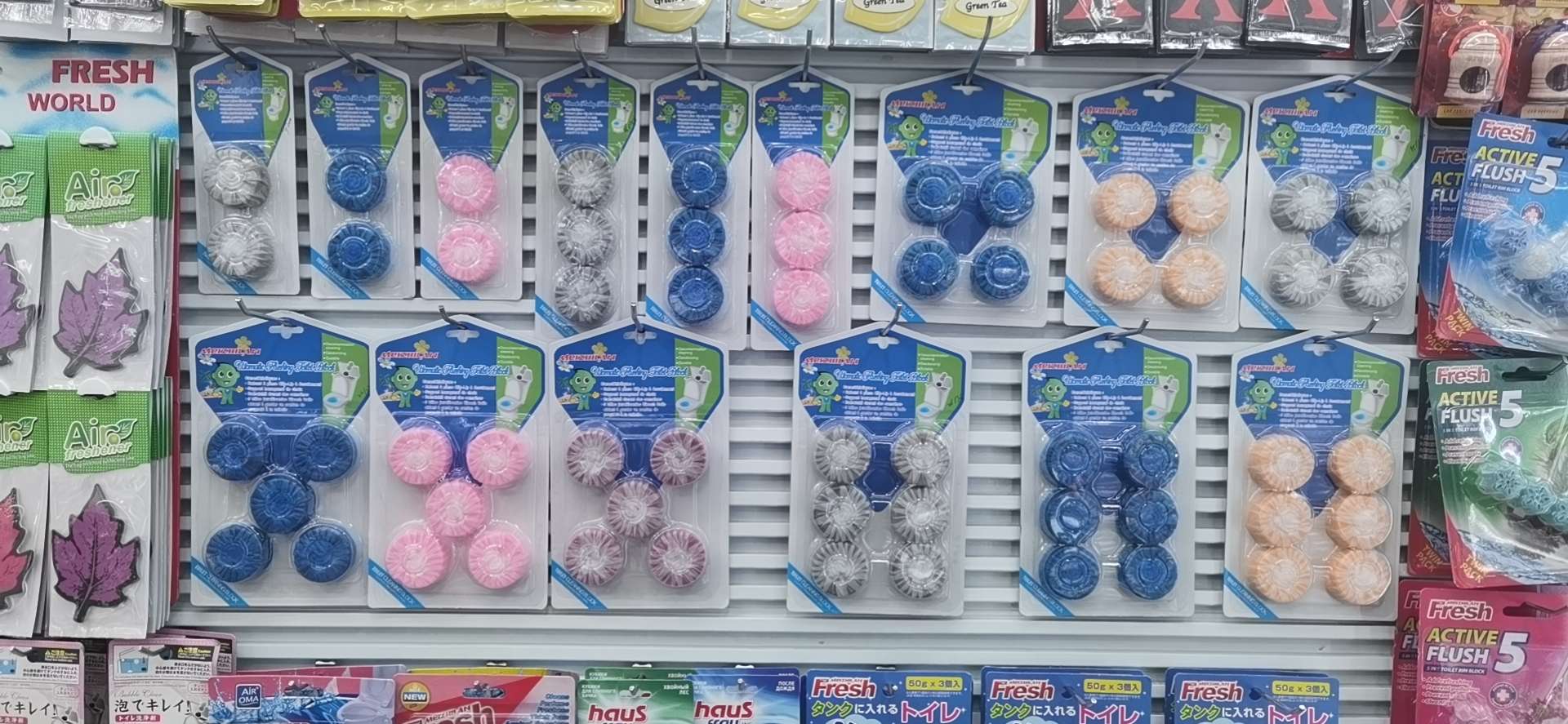 3Pcs Colorful Blue Bubbles Specification drawing