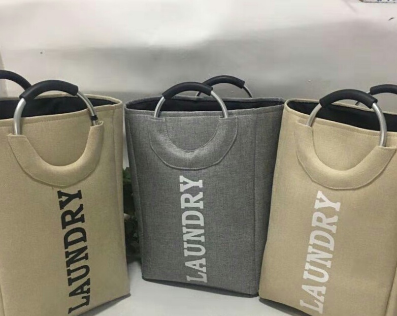 Thick Portable Shopping Bag Imitation Hemp Multi-Functional Storage Bag