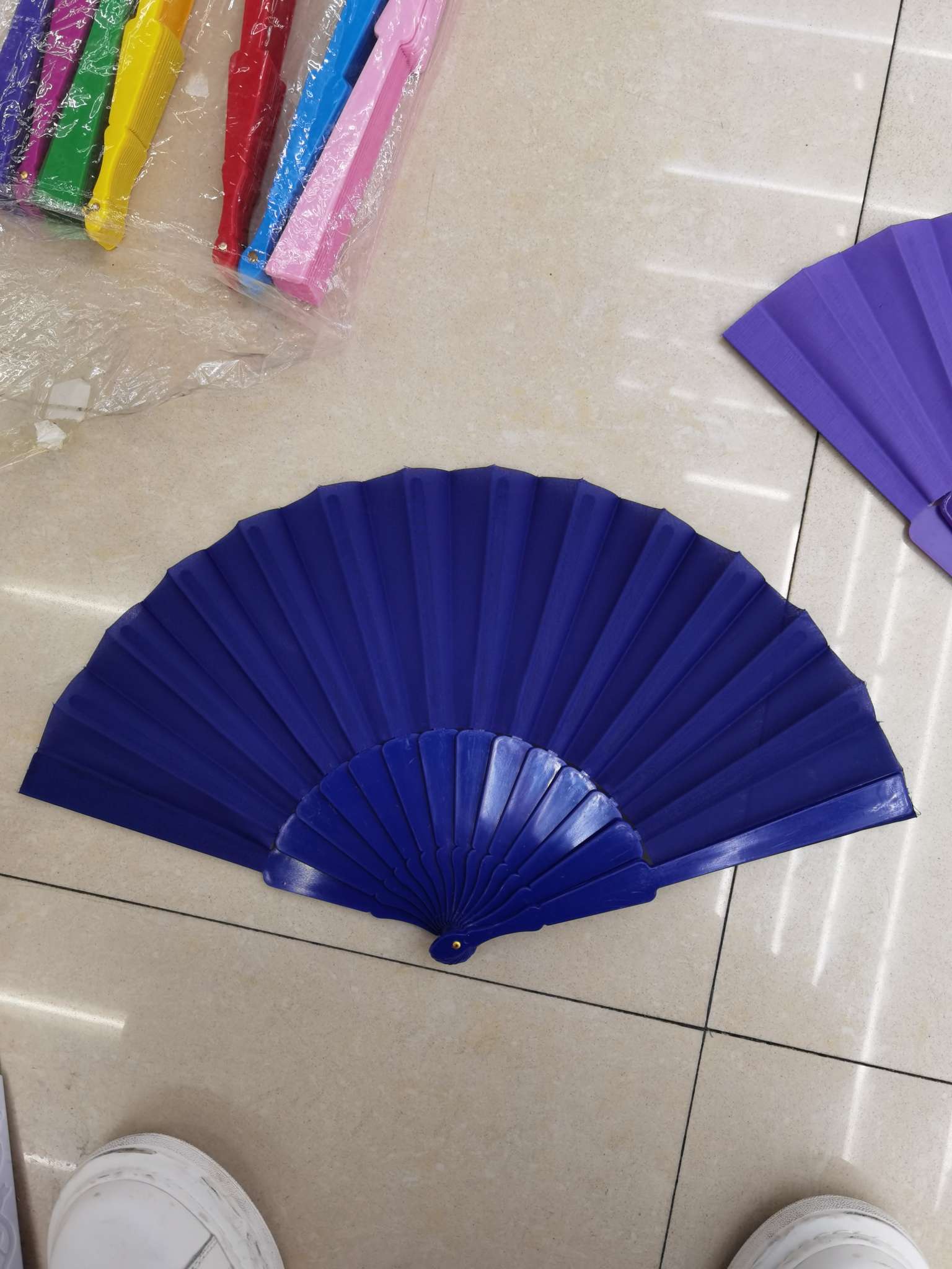 塑料平板扇子详情图1