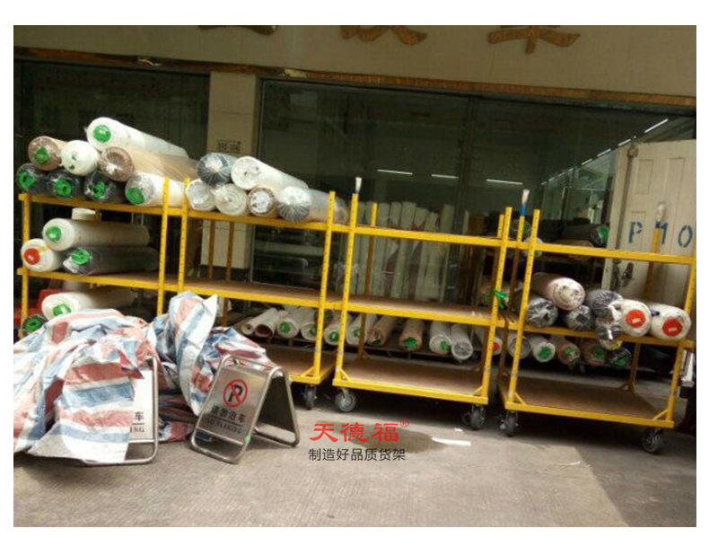 Cart Cloth Cart Push Cloth Cart Cylinder Cargo Convenient Transport Vehicle Size 120*80Cm And 120*100Cm. Can Carry 1.2 Tons, The Pole Has 1.2 Meters, 1.5 Meters undefined