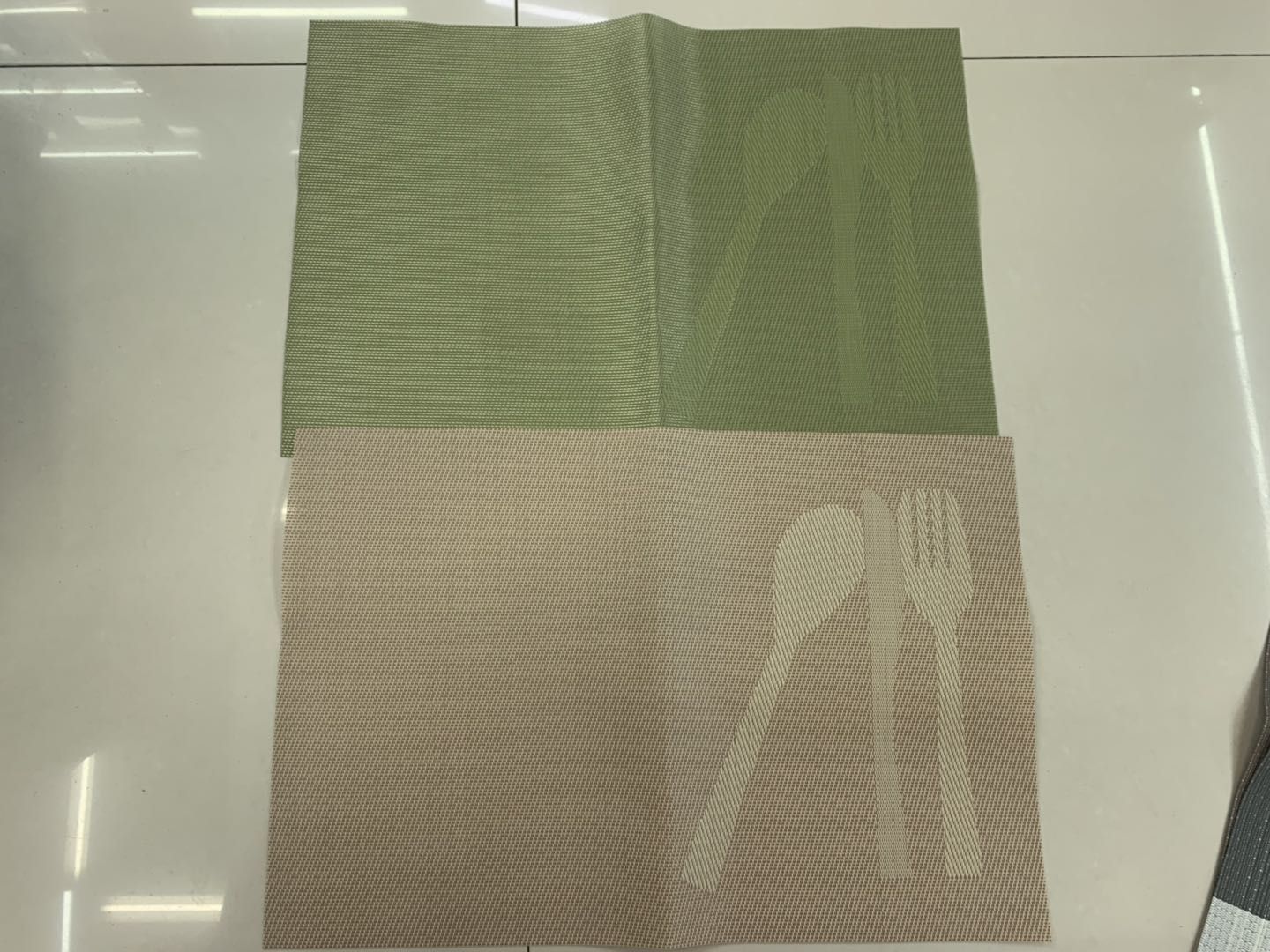 PVC时尚餐垫欧式餐垫隔热垫西餐垫家用桌垫刀叉图