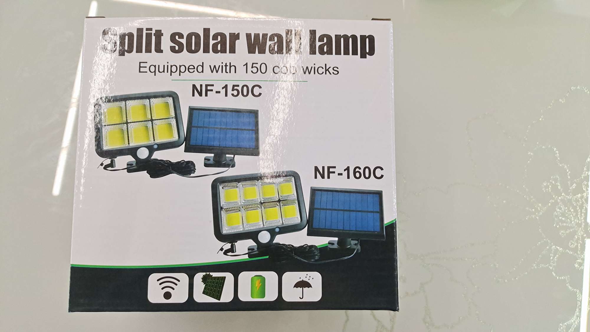 Solar sensor lamp 150C 160C detail image 1