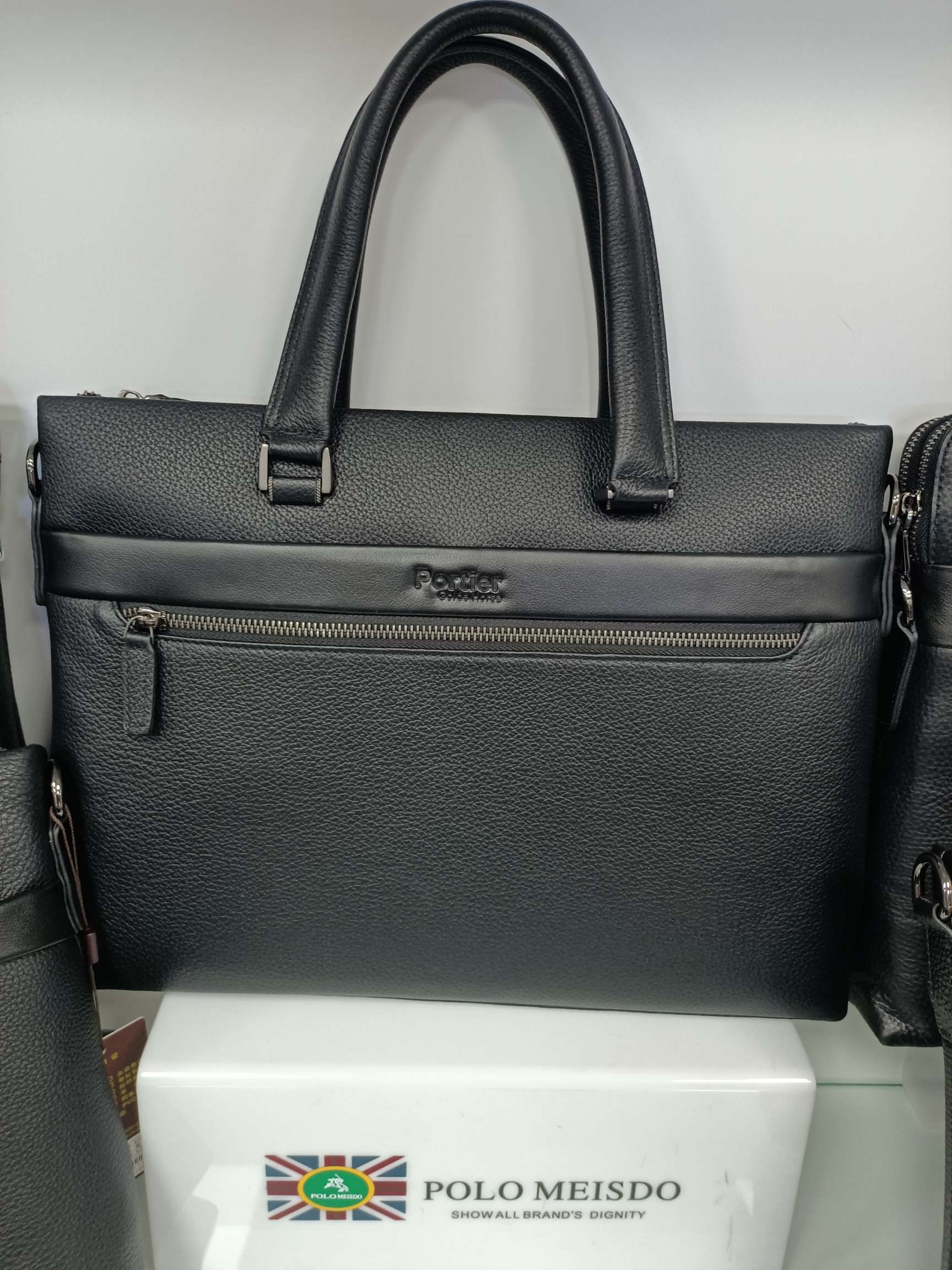 Jinma Genuine leather men's Bag 4052-1