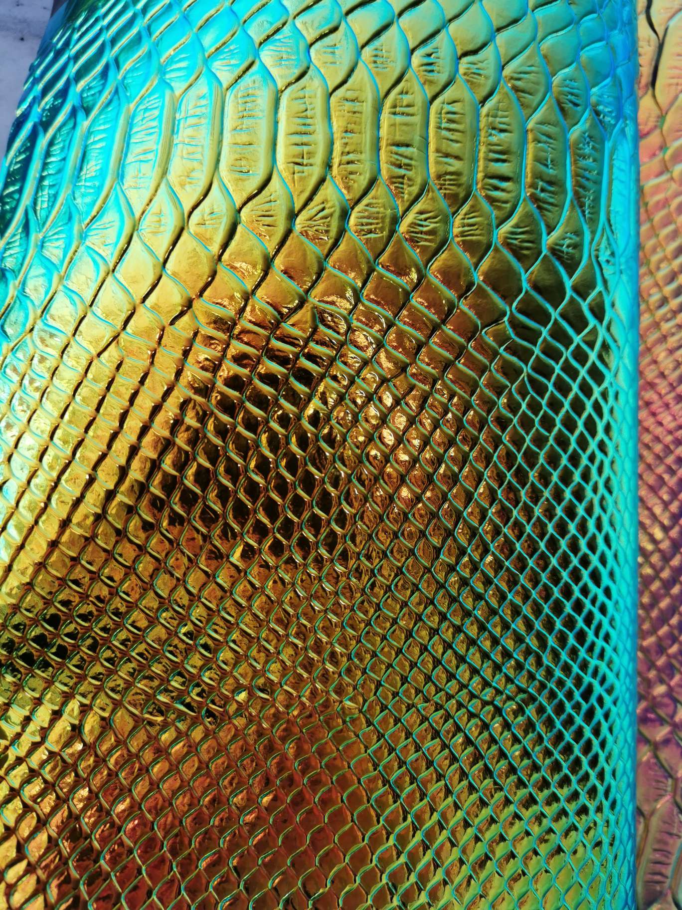 炫彩蛇纹细节图