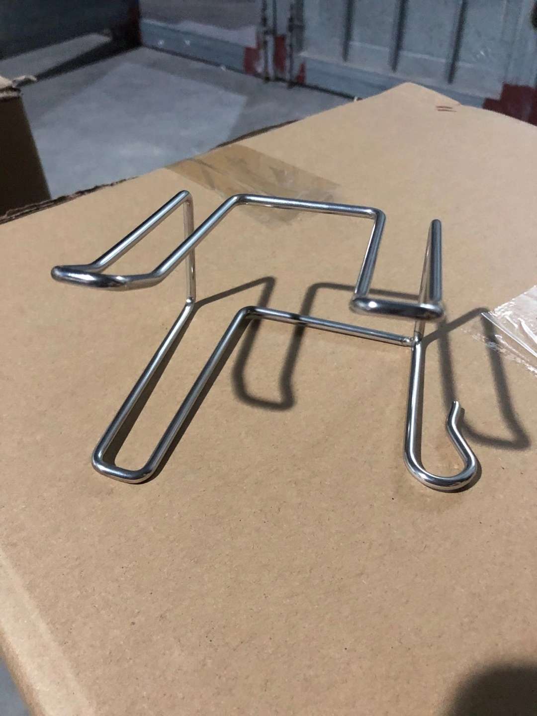 不锈钢吹风机置物架卫生间免打孔电吹风支架浴室吹风筒壁挂架 银色透明贴纸细节图