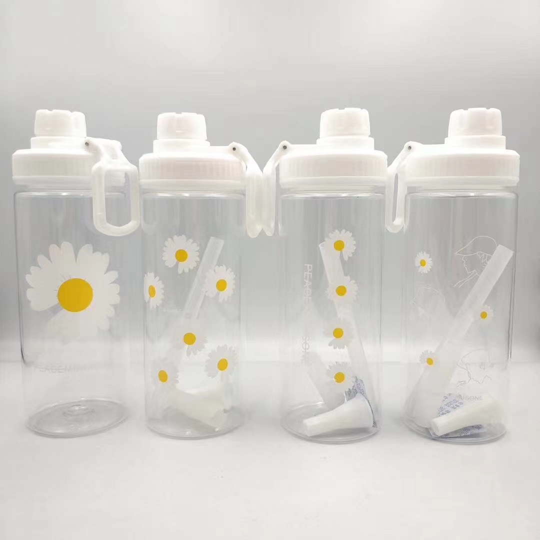 硅胶提手携带方便喷胶小鹿水杯详情图6