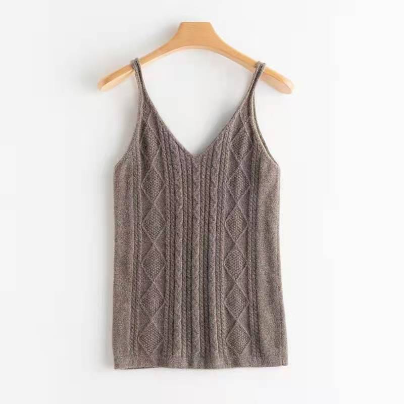 Ladies' cashmere vest undefined