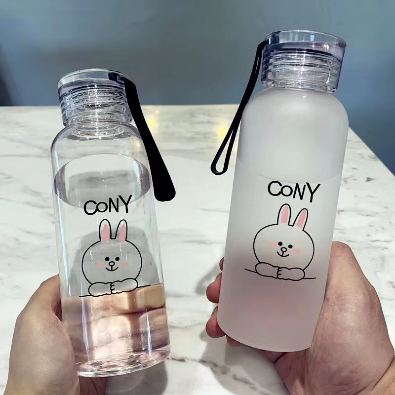 硅胶提手携带方便喷胶小鹿水杯详情图9