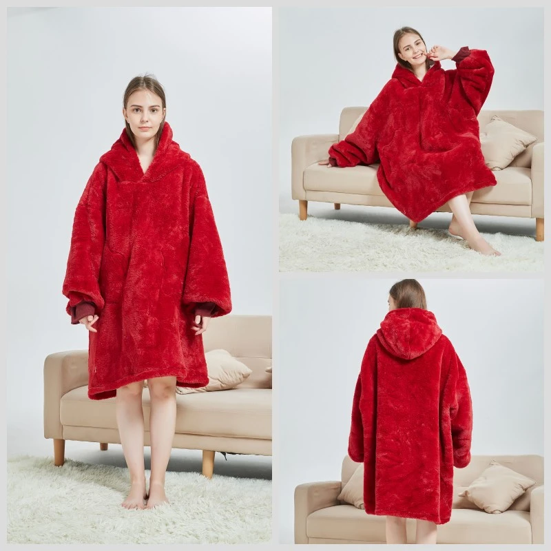 Unicorn Tianma bathrobe, Duopeng flannel lambskin thickened cold-proof and warm pajamas new style detail image 3