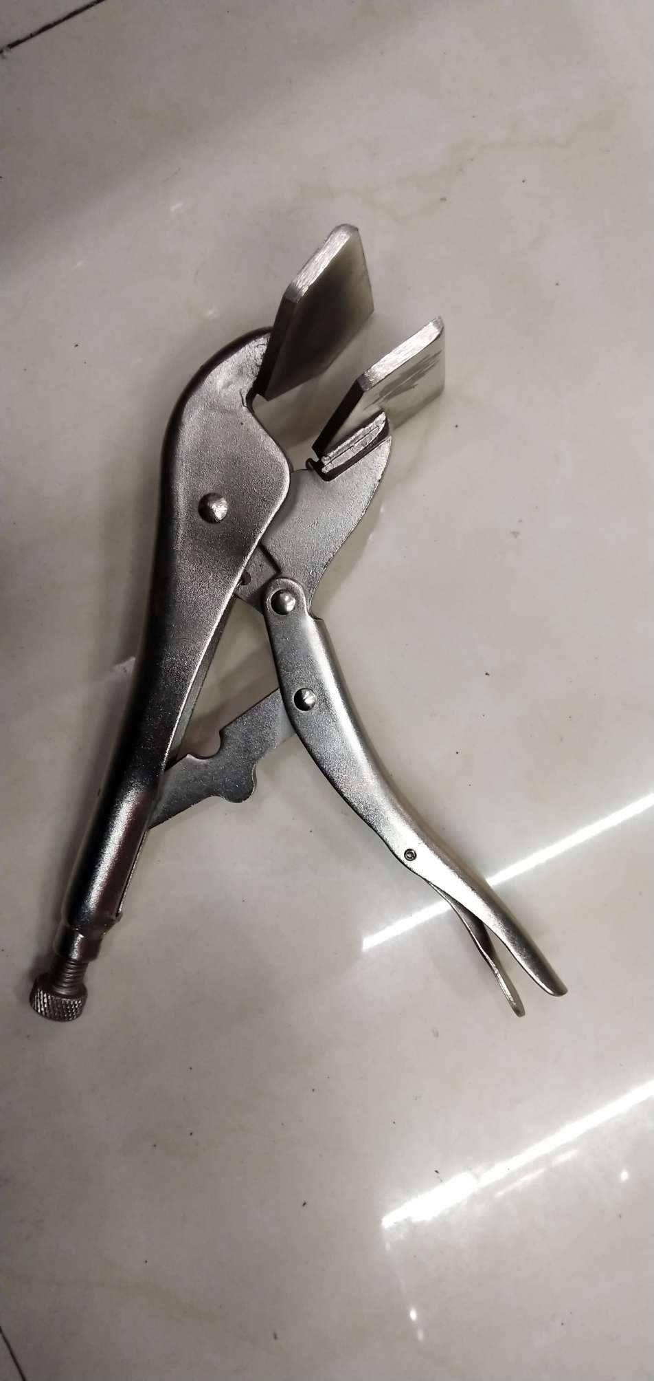Flanged Pliers Specification drawing