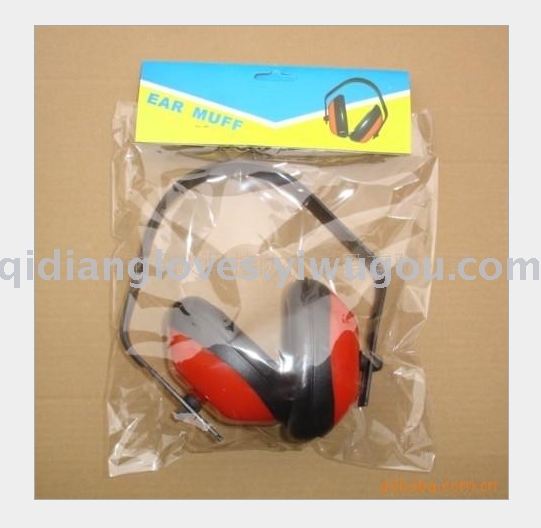 防护耳朵套降噪音耳罩护耳隔音罩劳保耳套耳暖工厂防护耳罩白底实物图