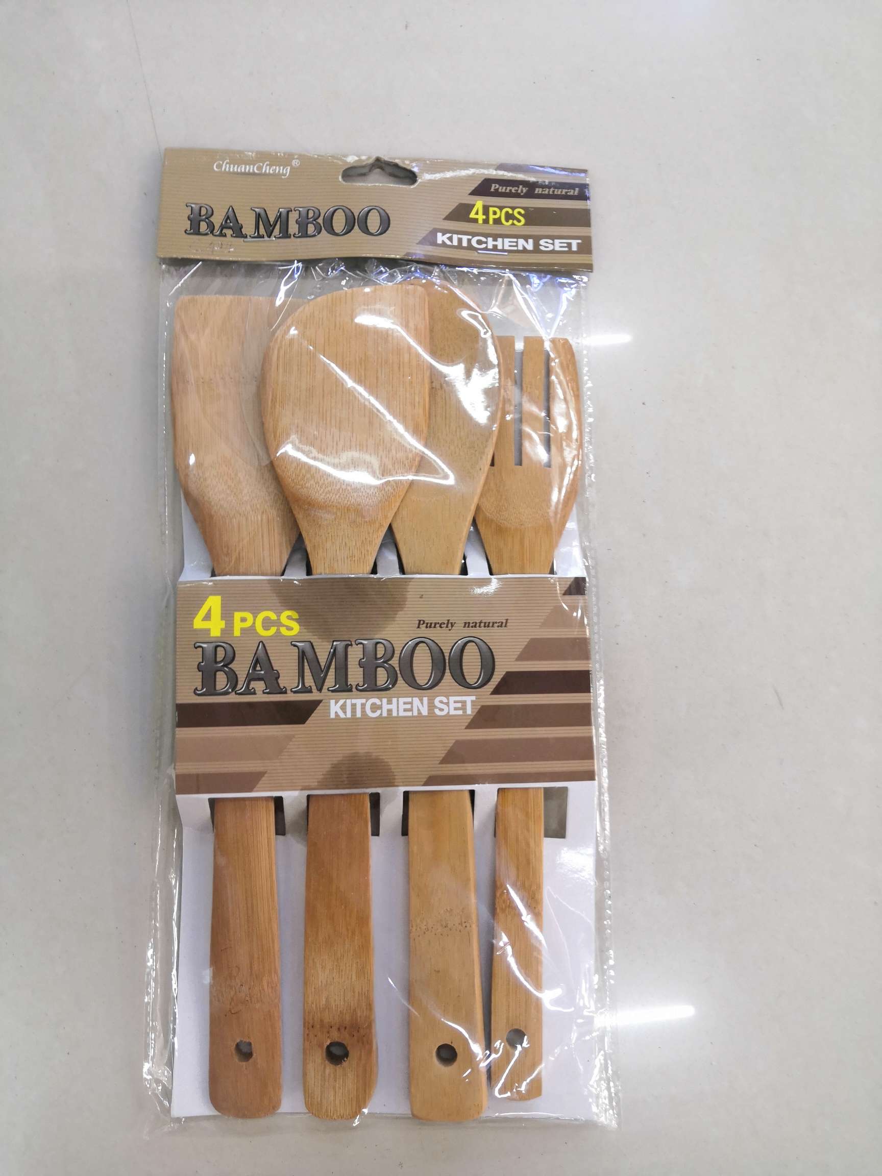 4件套竹餐具