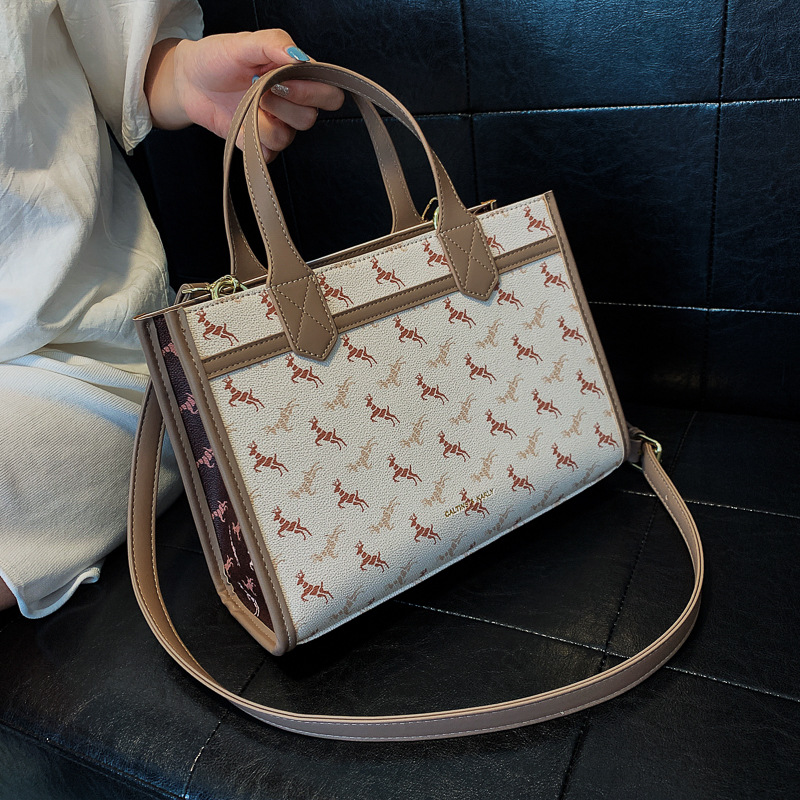 女包潮流时尚单肩斜挎水桶包03