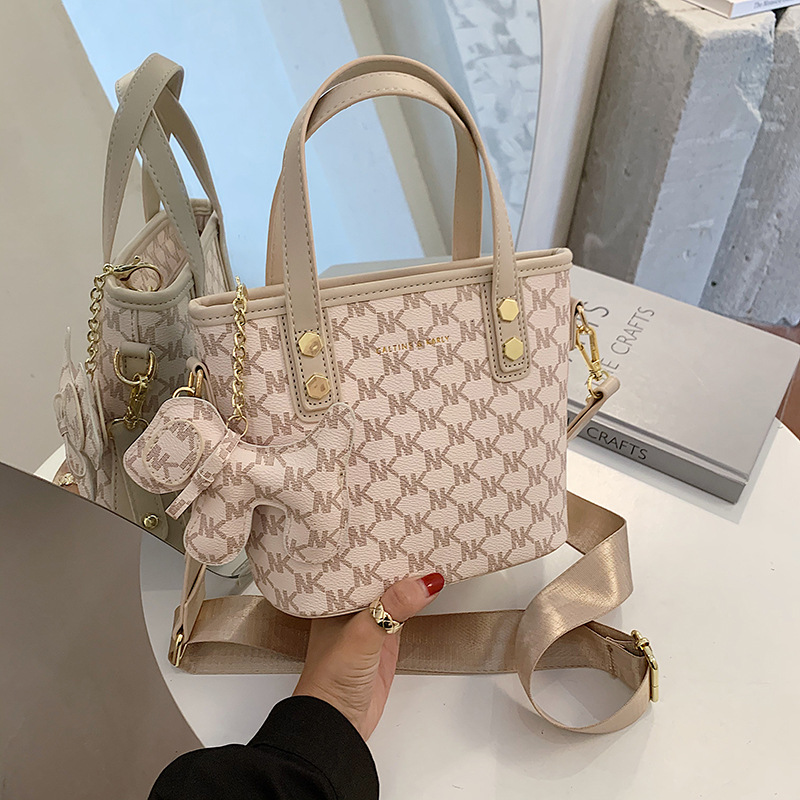 女包潮流时尚单肩斜挎水桶包02