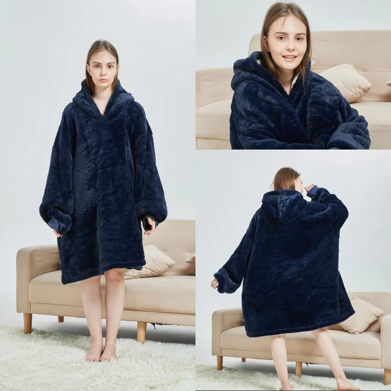 Unicorn Tianma bathrobe, Duopeng flannel lambskin thickened cold-proof and warm pajamas new style detail image 8