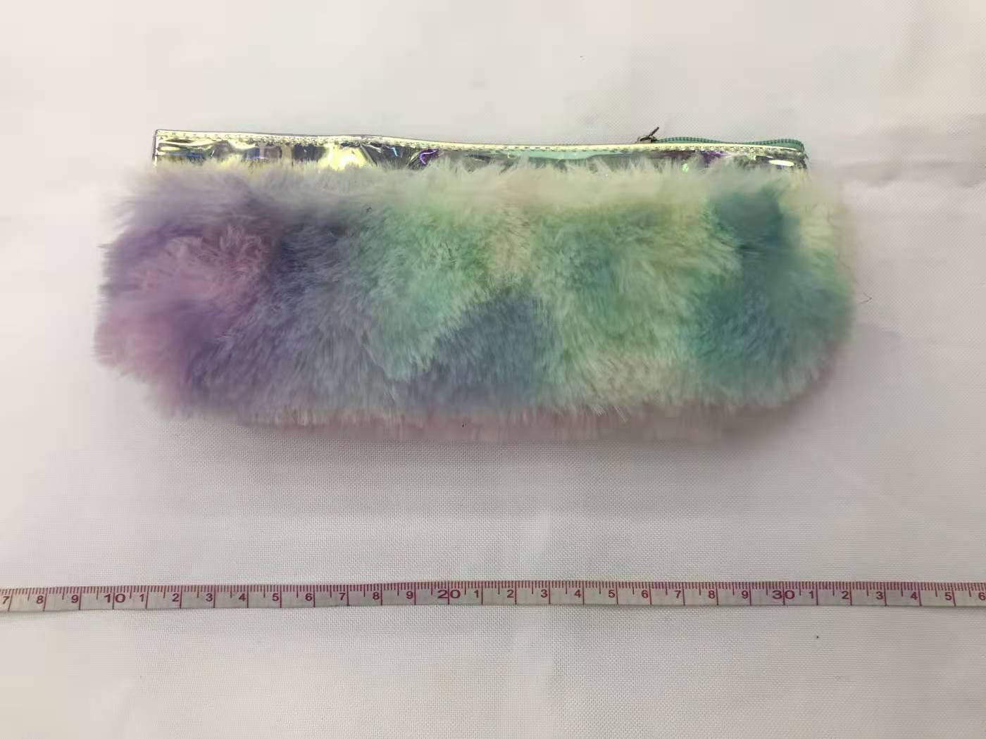 Plush Splicing Pen Bag Tpu Pen Bag Plush Pen Bag For Children
