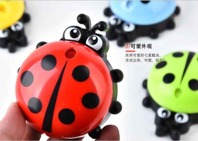 Creative children's gift RB295, cute ladybug magnetic sticker timer, kitchen mechanical timer, time reminder detail image 7