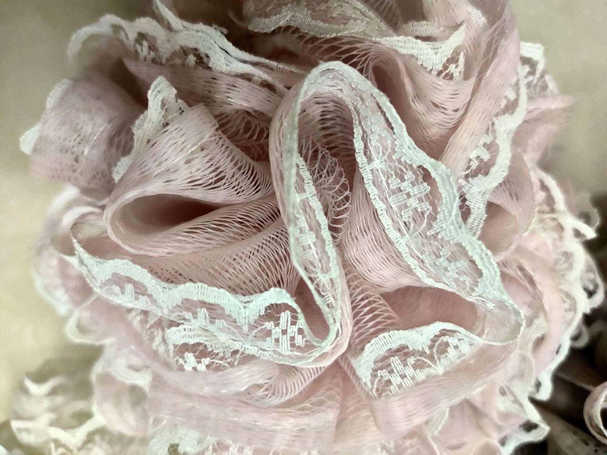 Lace bath ball Application Scenario