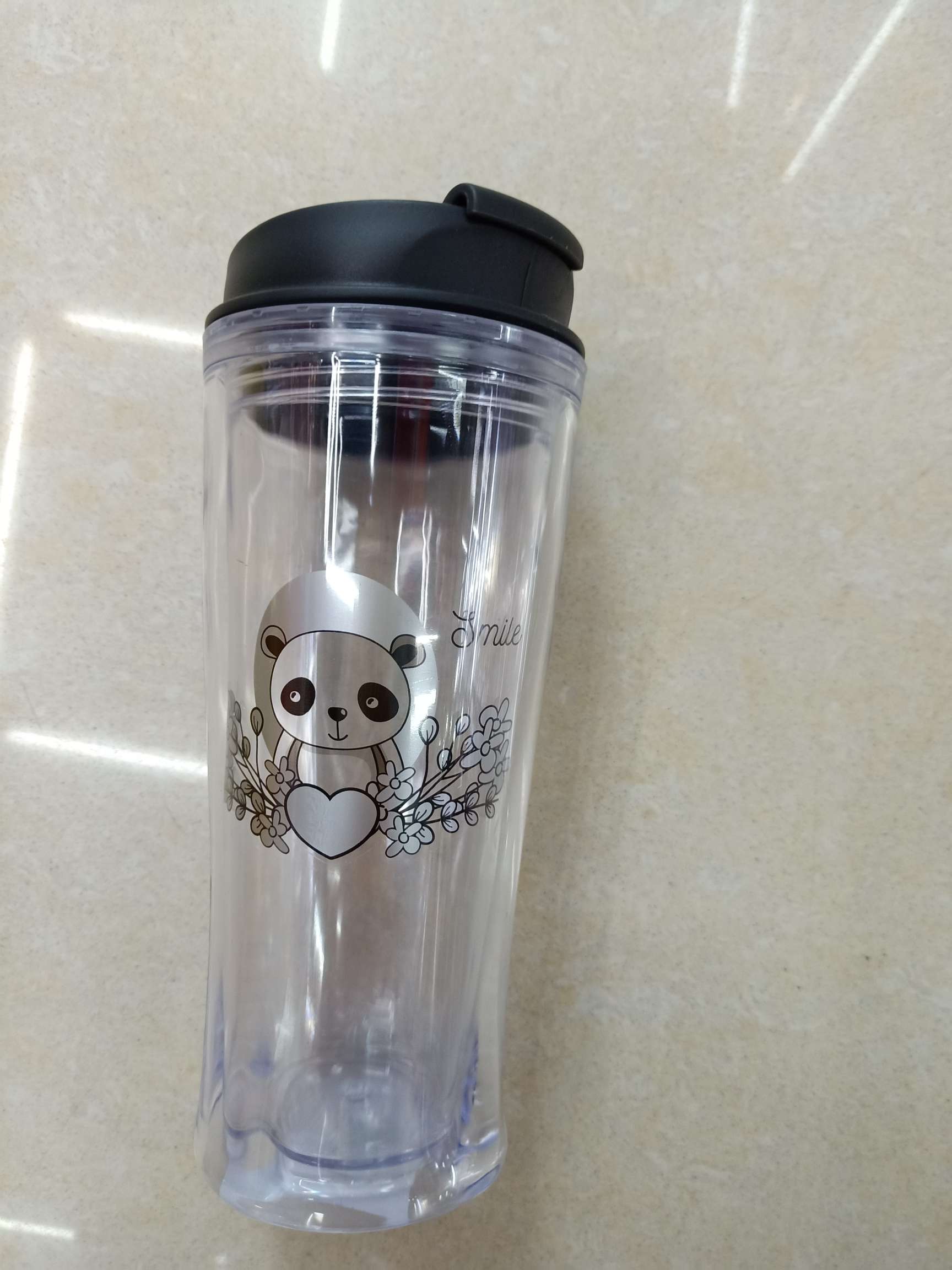 双层汽车水杯细节图